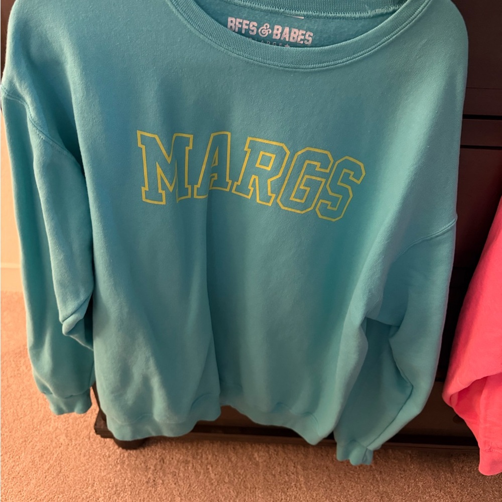Blue 'MARGS' Sweatshirt